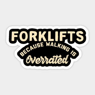 Forklift Certified Meme Sticker